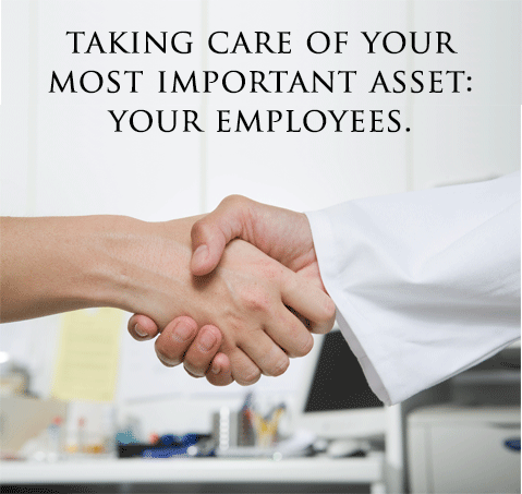 Taking care of your most important asset: your employees.